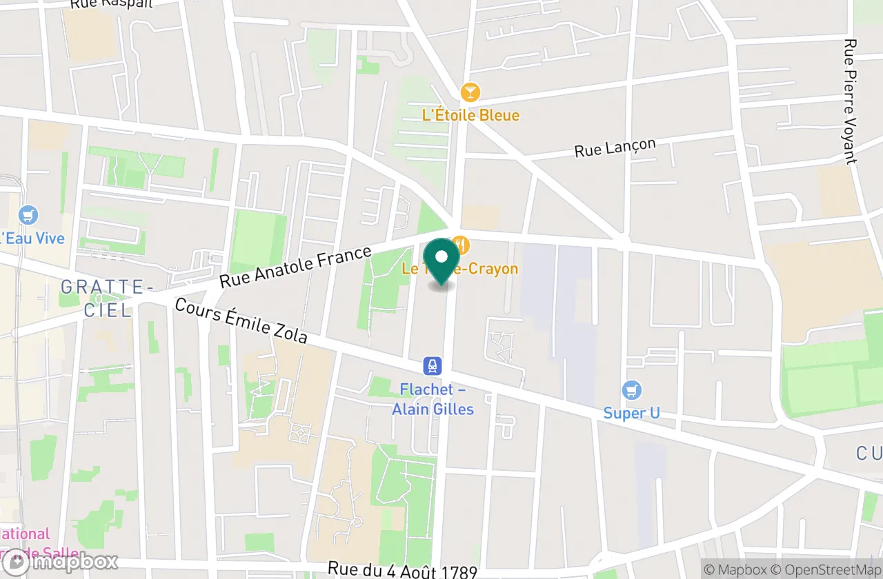 Carte — Villeurbanne