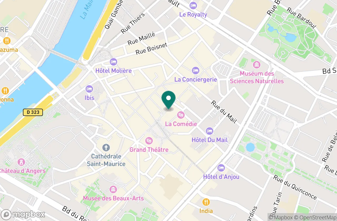 Carte — Angers