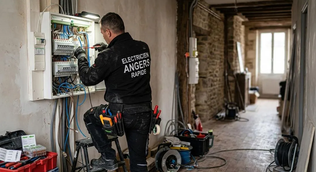 Réalisation 4 — Electricien Angers Rapide